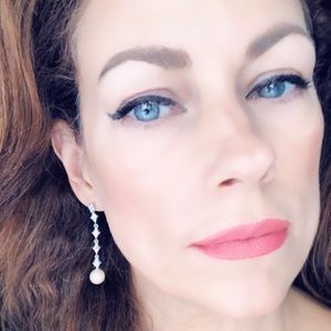 Elegant Dressy Faux Pearl Earrings